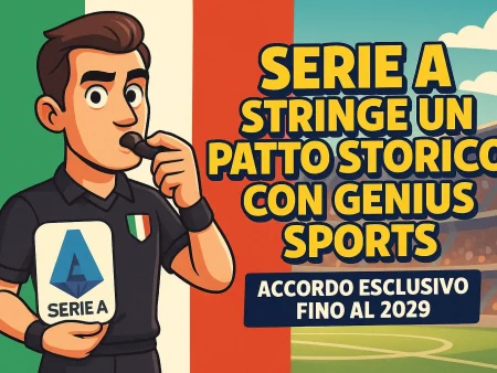 Serie A forges historic pact with Genius Sports: data and official streaming until 2029